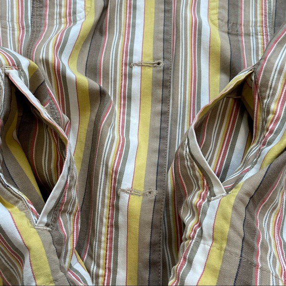Chico's Striped Stretch Jacket Size L / 12 / Chico’s 2 - Picture 6 of 15